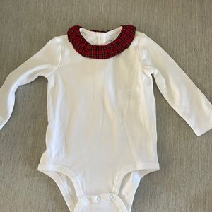 Never worn Ralph Lauren holiday onesie